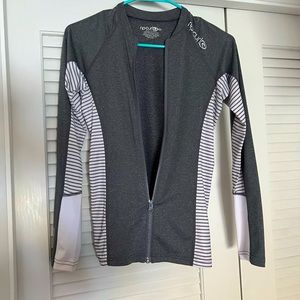 Rip Curl Gray/White UPF Rashguard